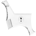 Beard Shave Brush Moustache Shaping Template Shower Salon Beard Shaving