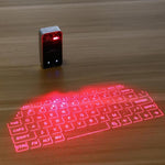 Bluetooth virtual laser keyboard