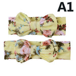 2PCS Headbands elastic for Mama & Baby
