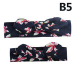 2PCS Headbands elastic for Mama & Baby