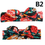 2PCS Headbands elastic for Mama & Baby