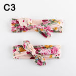 2PCS Headbands elastic for Mama & Baby