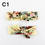 2PCS Headbands elastic for Mama & Baby